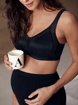 Anita Maternité Seamless noir slip de maternité