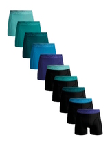 Muchachomalo Basic noir/bleu boxer en coton