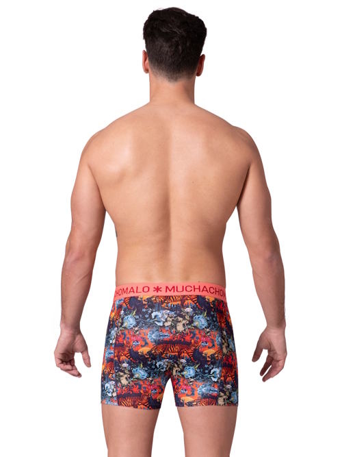 Muchachomalo Oiseau multicolore/print boxer en coton