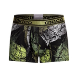 Mundo Unico Bractea noir/print sport trunk