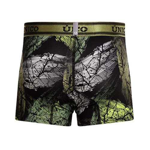 Mundo Unico Bractea noir/print sport trunk