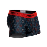 Mundo Unico Cuboide noir/print sport trunk