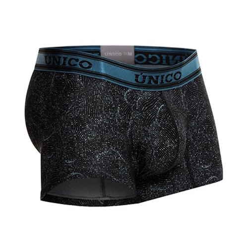 Mundo Unico Espuma noir/print sport trunk