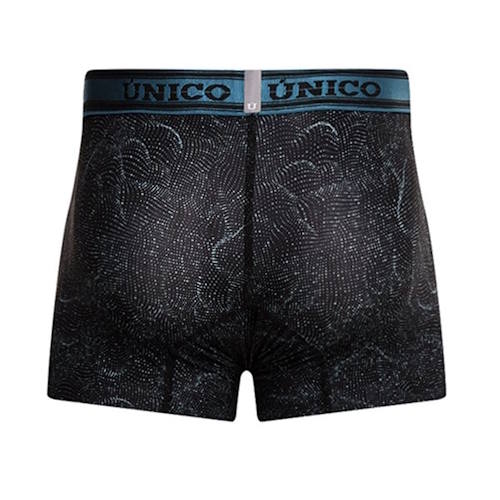 Mundo Unico Espuma noir/print sport trunk