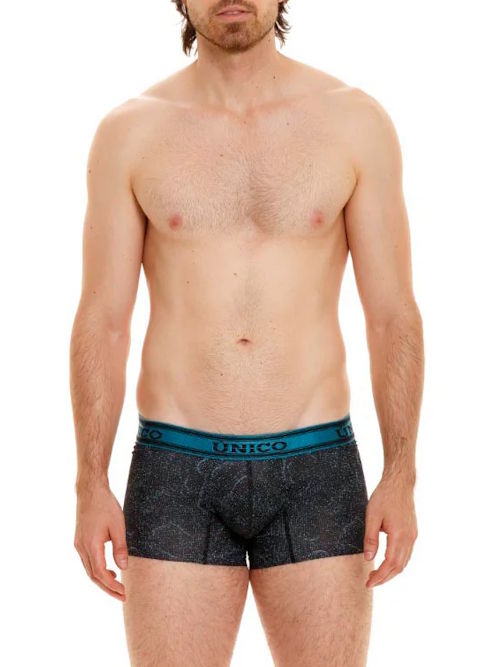 Mundo Unico Espuma noir/print sport trunk