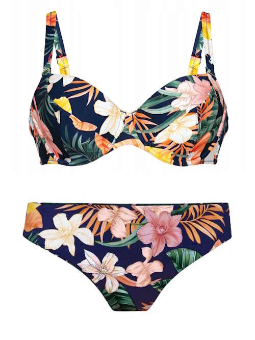 Maillots de bain Rosa Faia Luna bleu/print set