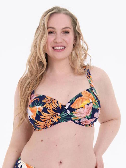 Maillots de bain Rosa Faia Luna bleu/print bikini prothétique