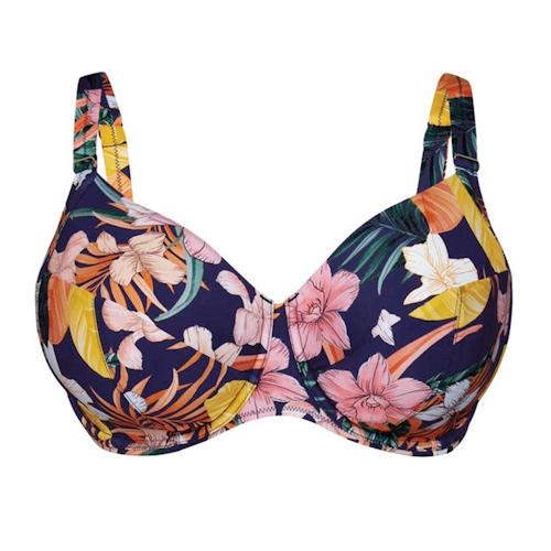 Maillots de bain Rosa Faia Luna bleu/print bikini prothétique