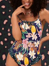 Maillots de bain Rosa Faia Joni bleu/print maillot de bain