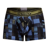 Mundo Unico Esquema bleu marine/print sport trunk