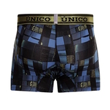 Mundo Unico Esquema bleu marine/print sport trunk