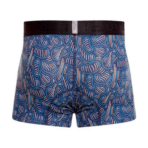 Mundo Unico Estilete bleu/print sport trunk
