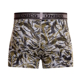 Mundo Unico Faceta gris/print sport trunk
