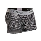 Mundo Unico Texageo noir/print sport trunk