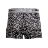 Mundo Unico Texageo noir/print sport trunk