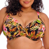 Elomi Swim Tiger Valley noir soutien-gorge bikini corbeille