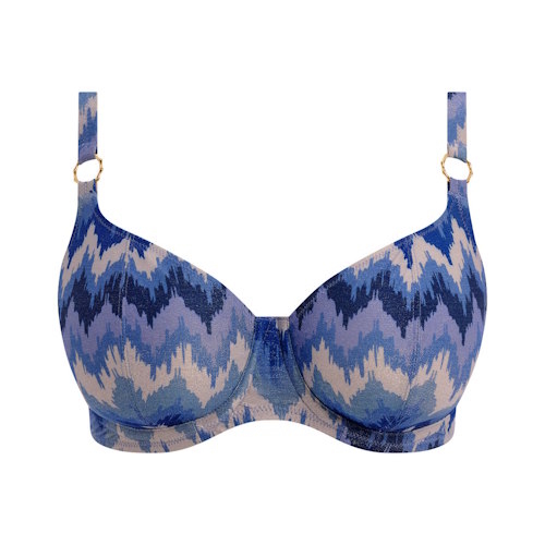 Freya Swim Arizona Wave bleu/print haut de bikini préformé