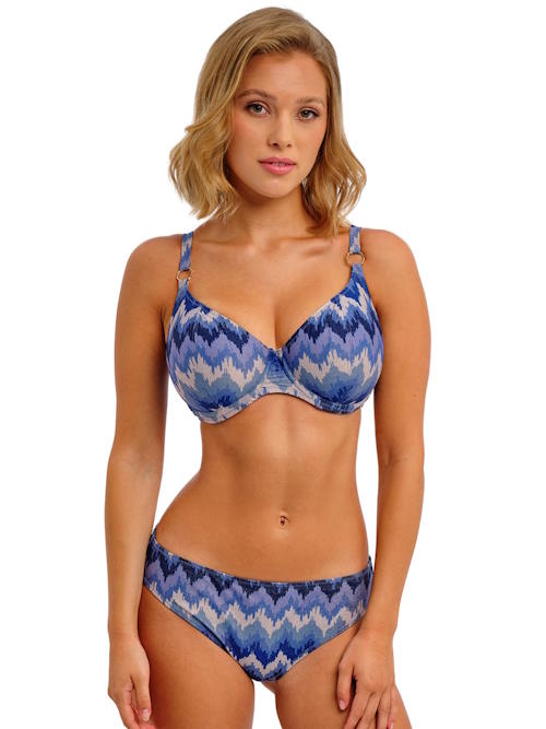 Freya Swim Arizona Wave bleu/print slip de bikini