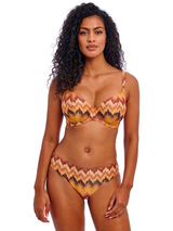Freya Swim Arizona Wave marron slip de bikini