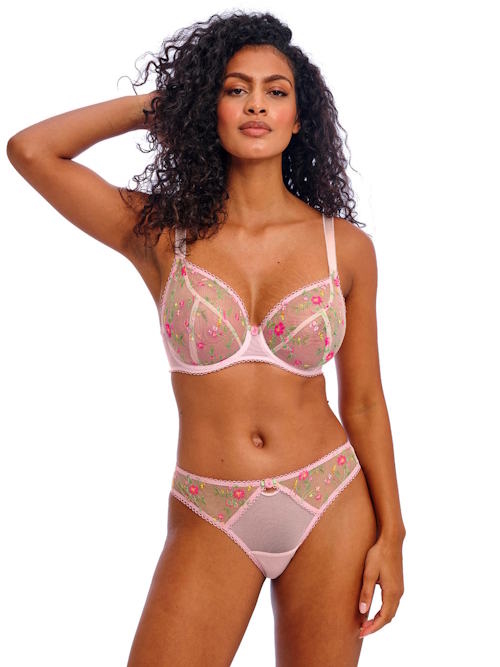 Freya Love Crush pink champagne slip