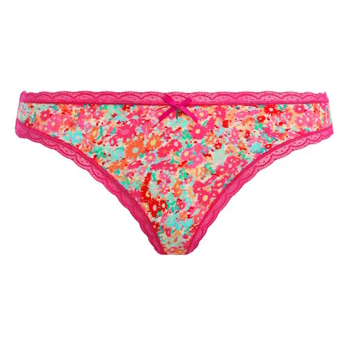 Freya Flirt hot pink culotte string