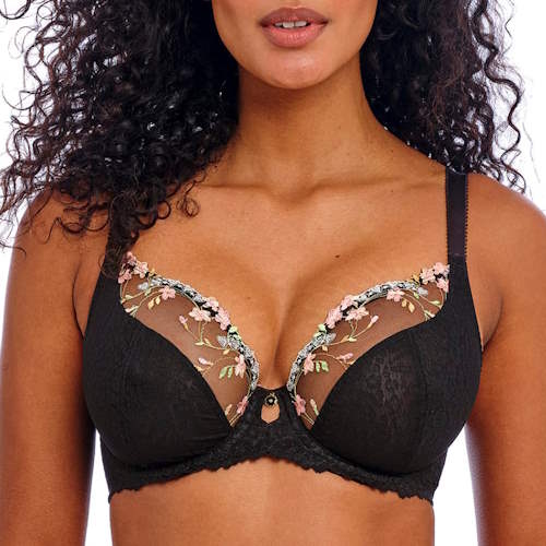 Freya Love-haze noir soutien-gorge sans forme