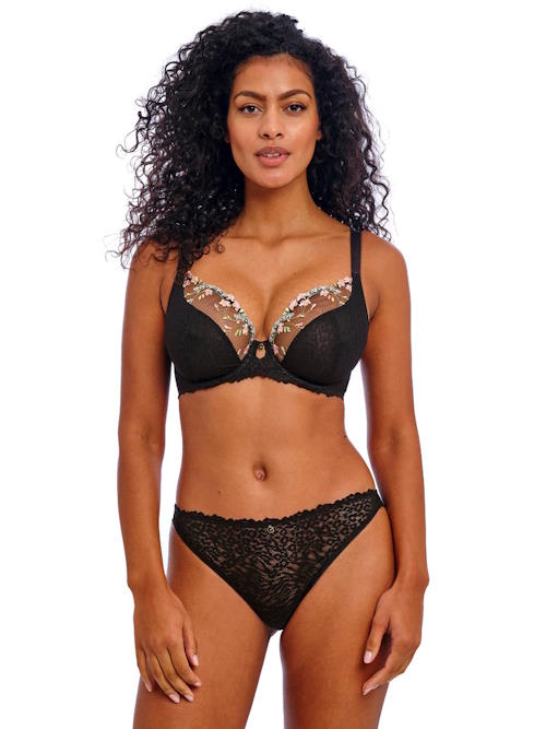 Freya Love-haze noir soutien-gorge sans forme