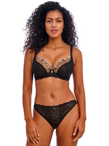 Freya Love-haze noir slip brésilien