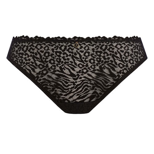 Freya Love-haze noir slip brésilien