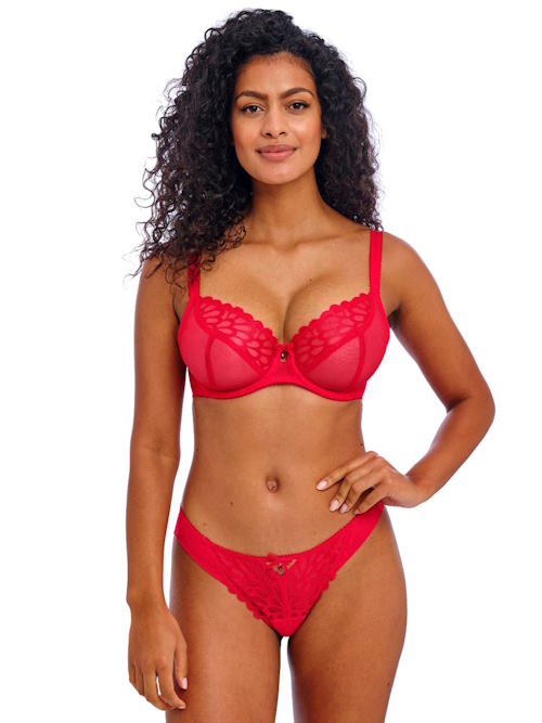 Freya Loveland rouge soutien-gorge sans forme