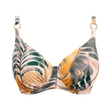 Fantasy Swim Maya Bay blanc/print haut de bikini préformé