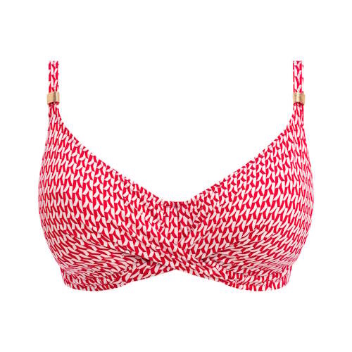 Fantasy Swim Koh Lipe rouge/blanc soutien-gorge bikini corbeille