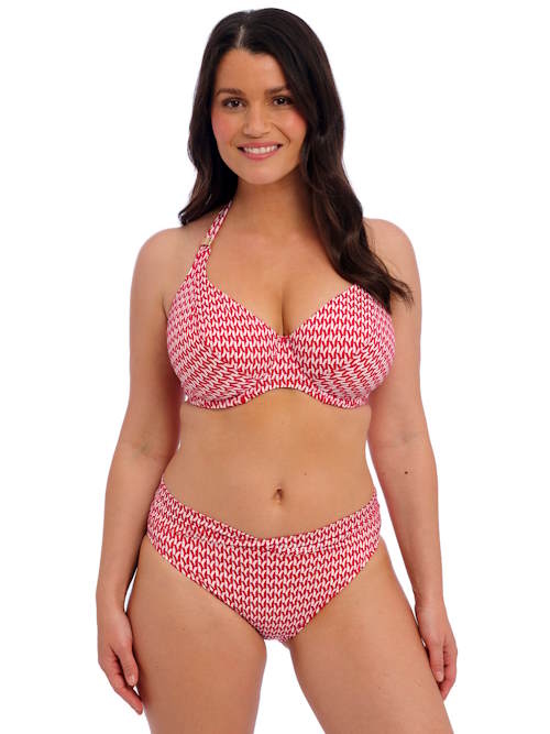 Fantasy Swim Koh Lipe rouge/blanc slip de bikini