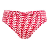 Fantasy Swim Koh Lipe rouge/blanc slip de bikini