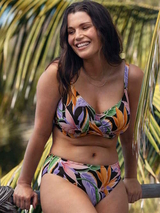 Fantasy Swim Mykonos Cove noir haut de bikini préformé