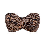 Fantasy Swim Pemba Island noir/brun haut de bikini préformé