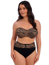 Fantasy Swim Pemba Island noir/brun slip de bikini