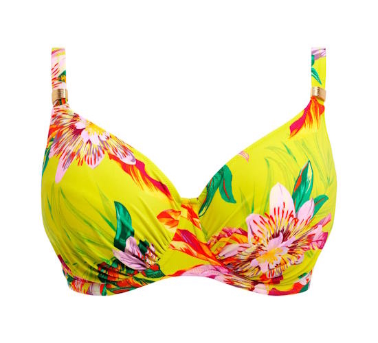 Fantasy Swim Cala Macarella jaune soutien-gorge bikini corbeille