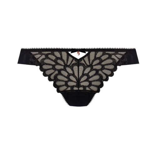 Freya Loveland noir slip brésilien