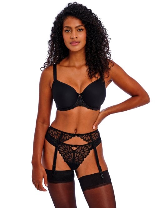 Freya Loveland noir jarretelles garter belt