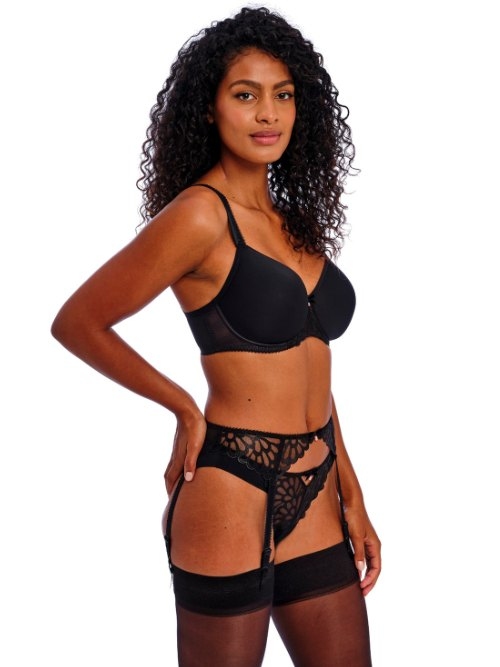 Freya Loveland noir jarretelles garter belt
