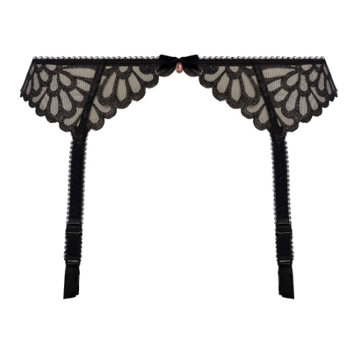 Freya Loveland noir jarretelles garter belt