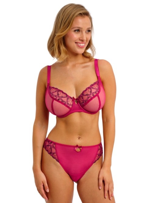 Freya Laurine raspberry soutien-gorge rembourré