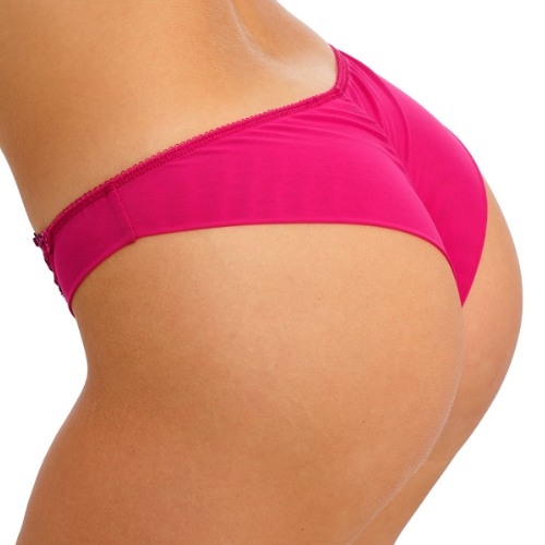 Freya Laurine raspberry slip brésilien