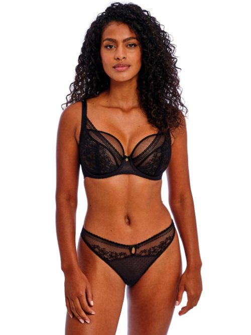 Freya Sydnie noir slip brésilien