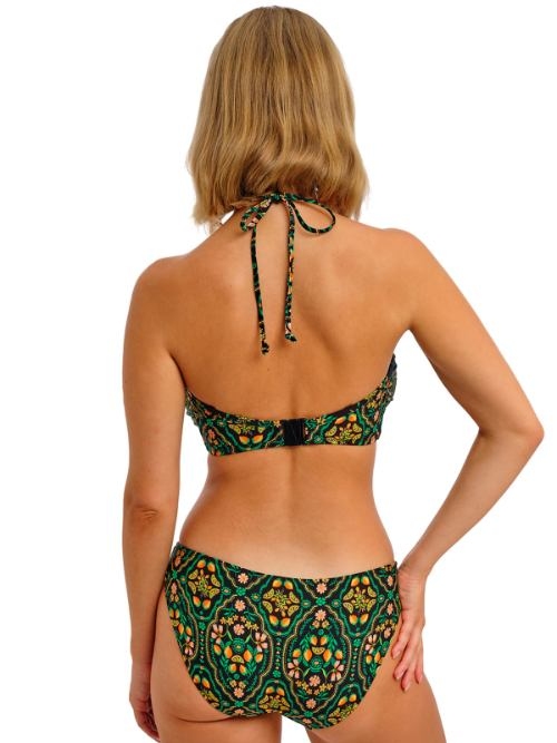Freya Swim Sunset In Seville noir/print soutien-gorge bikini corbeille