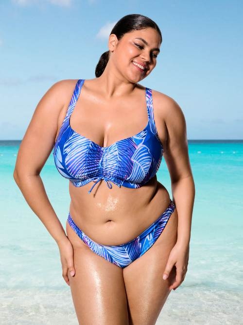 Elomi Swim Maluku Island bleu soutien-gorge bikini corbeille