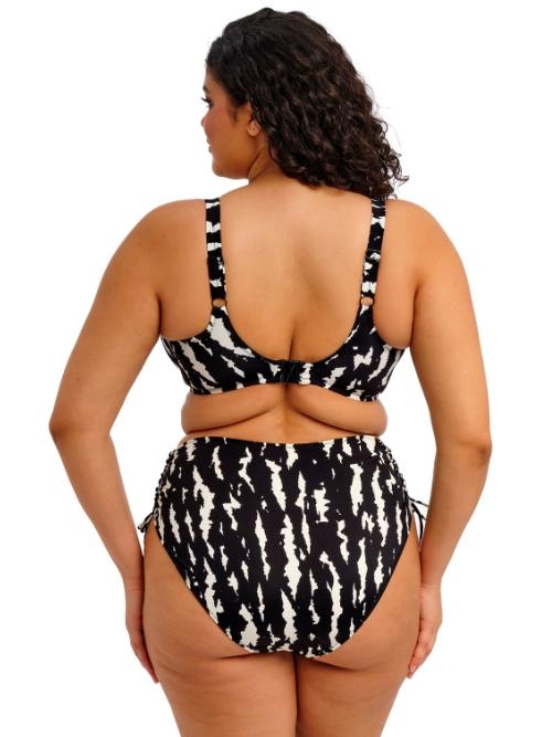 Elomi Swim Echo Shell noir/blanc soutien-gorge bikini corbeille