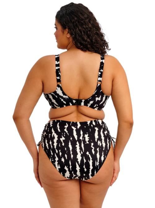 Elomi Swim Echo Shell noir/blanc slip de bikini