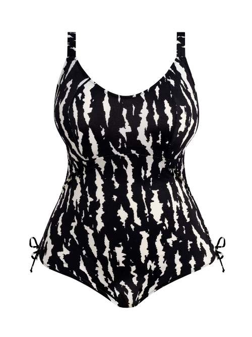 Elomi Swim Echo Shell noir/blanc maillot de bain